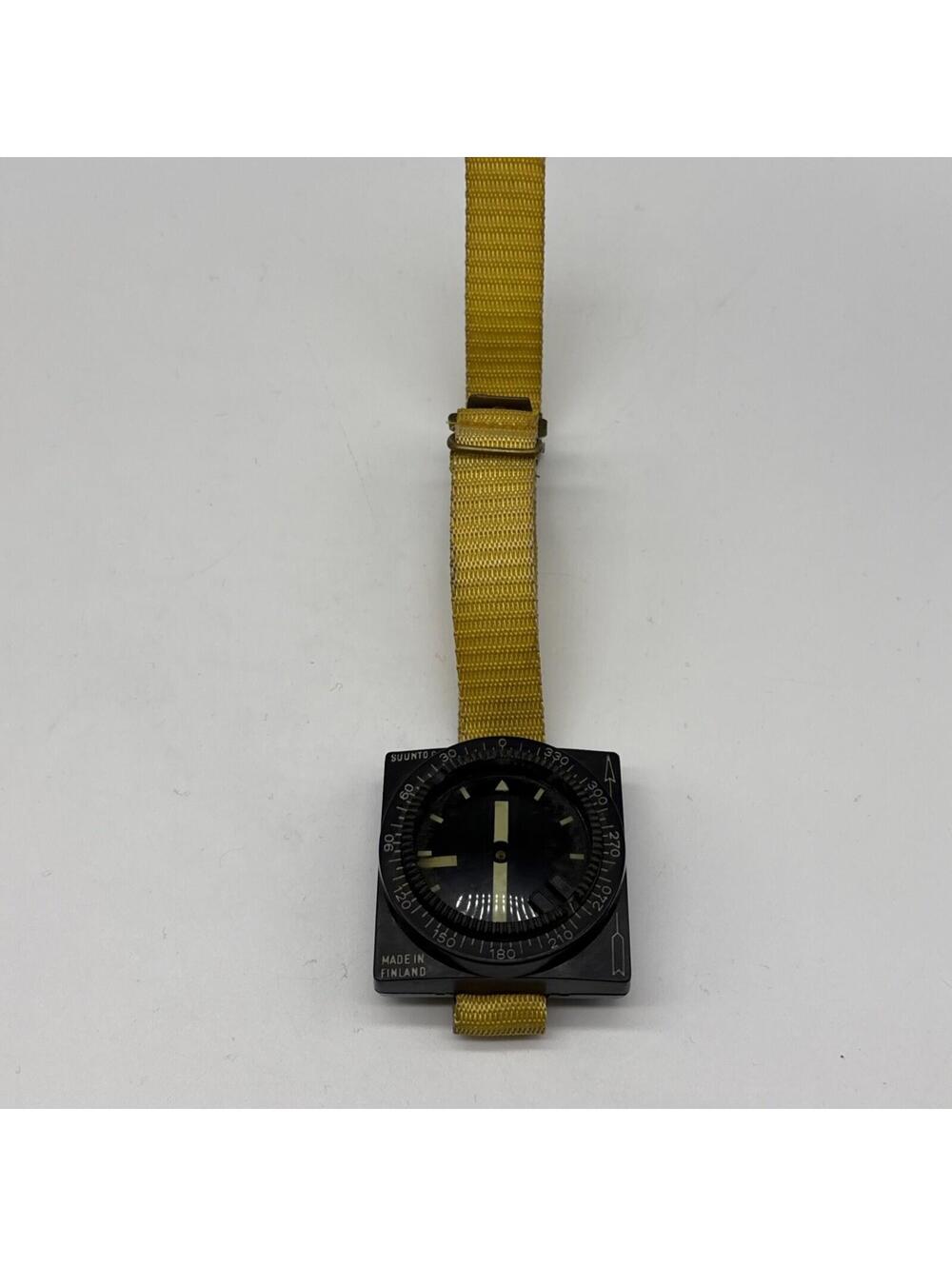 Suunto Submersible Wrist Compass Vintage Scuba Diving Finland